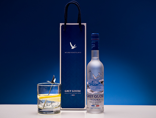 Source Grey Goose Vodka Bottle Top Display Presentation Glorifier